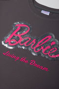 Barbie Sequin Set Charcoal (1)