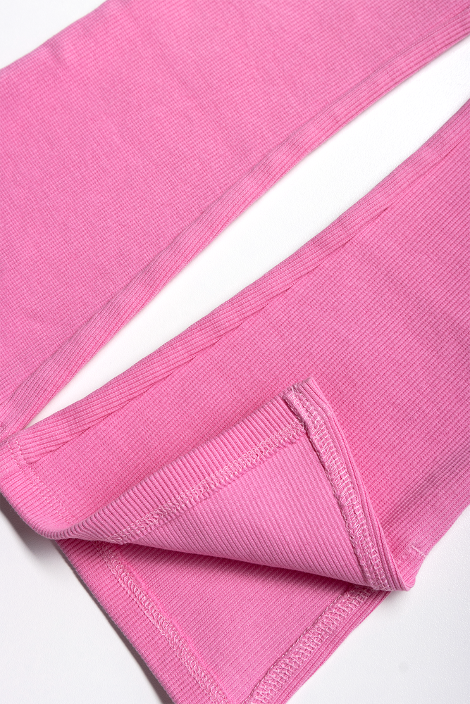 Butterfly Flare Leggings Set Pink (2)