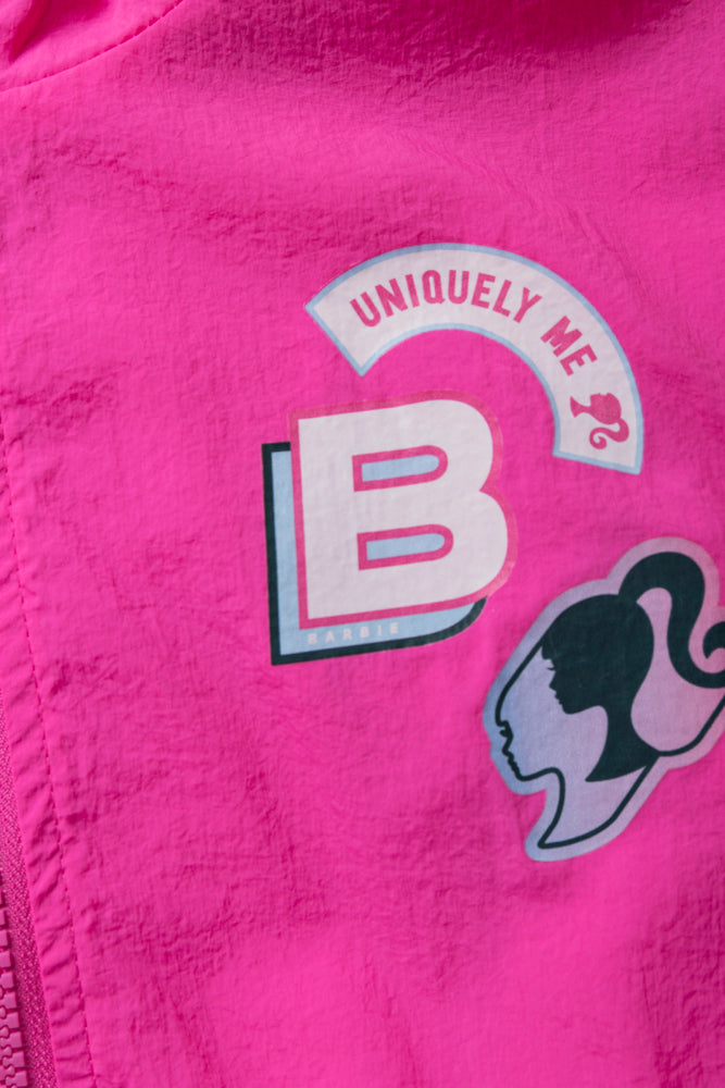 Barbie Hoodie And Shorts Set Pink