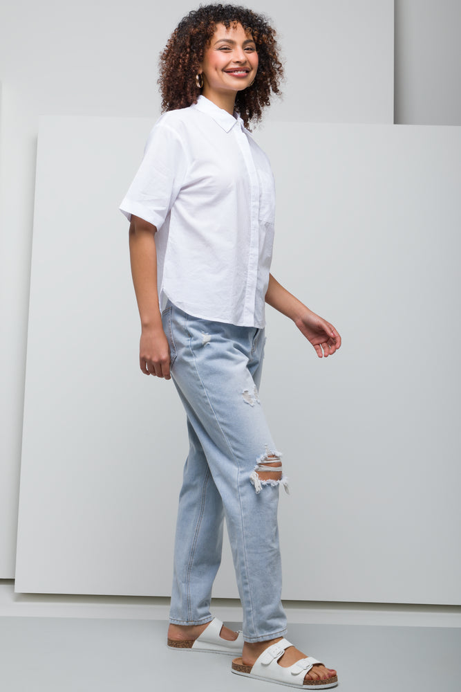 Short Sleeve Shirt White (1)