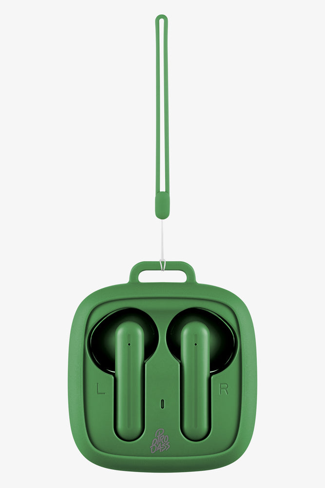 Pro Bass Vibe Series Earphones Green
