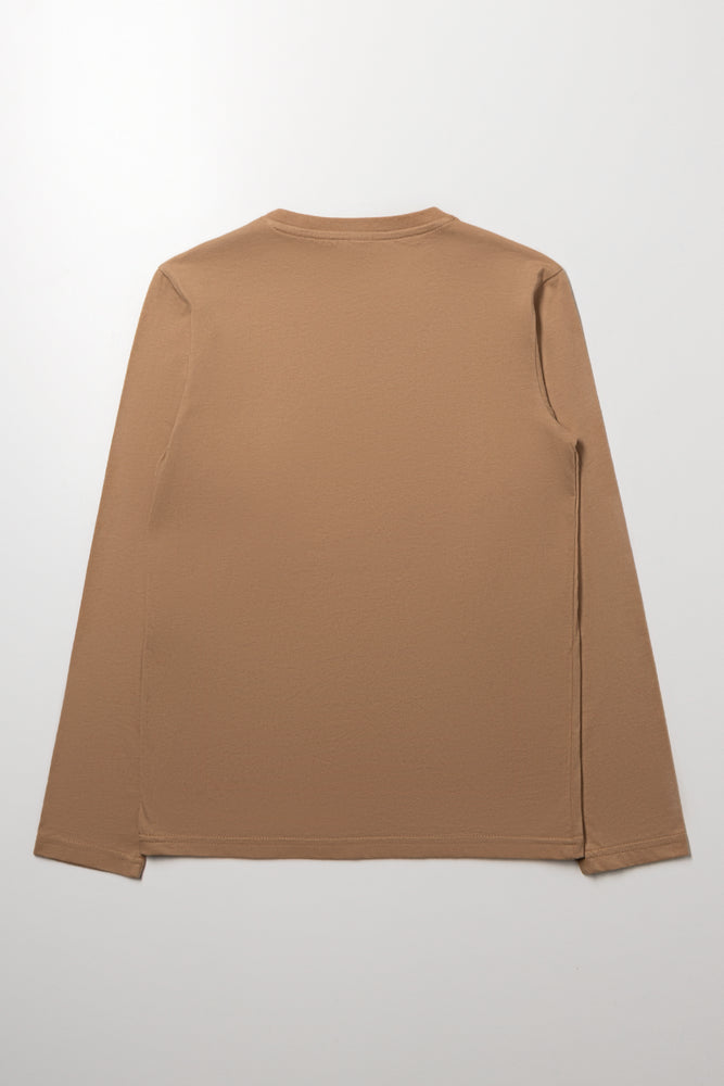 Long Sleeve T-Shirt Natural (2)