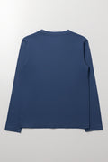Long Sleeve T-Shirt Navy (2)