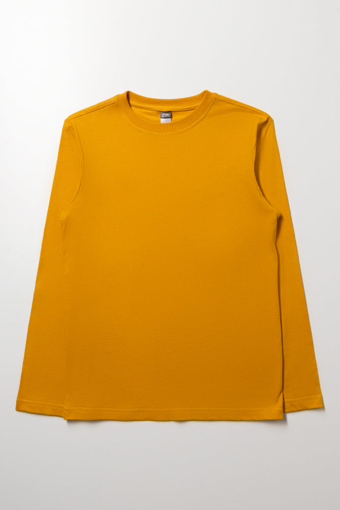 Long Sleeve T-Shirt Yellow