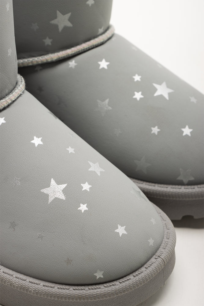Star Comfy Boots Grey (2)