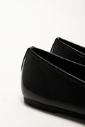 Patent Almond Toe Pump Black (3)