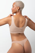 Bonded Crop Top Natural (2)