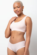 3 Pack Scallop Boyleg Panties Multicolour