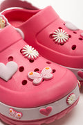 Detailed Clog Cerise Pink (2)