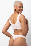 Bonded Crop Top Pink (2)