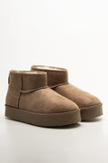 Low Cut Comfort Boots Natural