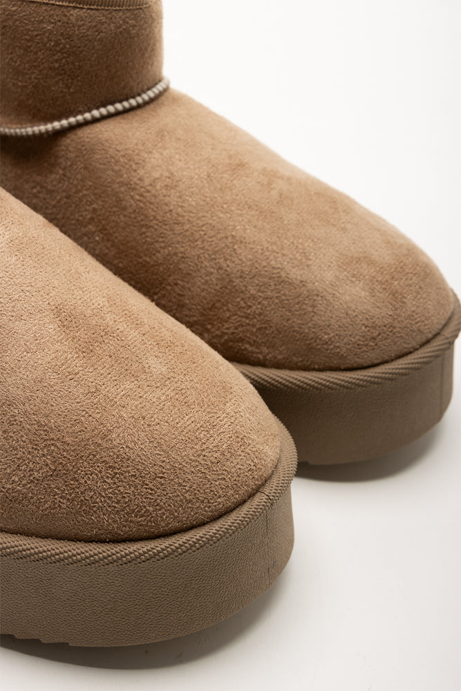 Low Cut Comfort Boots Natural (2)