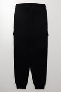 Cargo Trackpants Black (2)