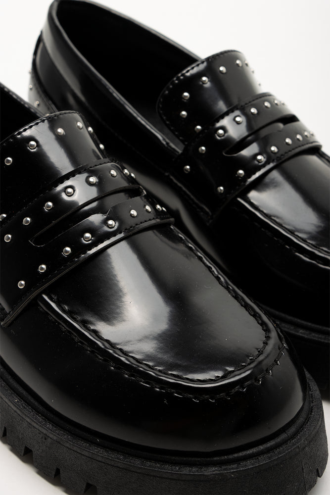 Chunky Loafers Black (2)