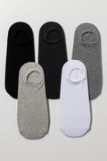 5 Pack Footliner Socks Multicolour (1)