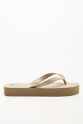 Platform Flip Flops Natural (1)