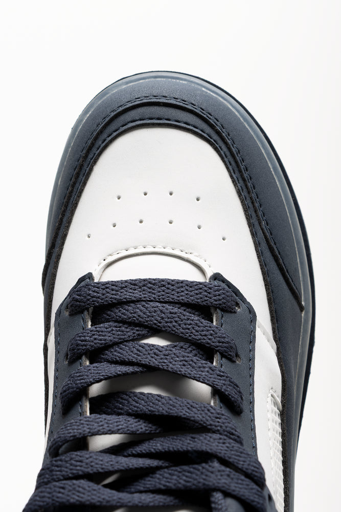 High Top Sneakers Navy And White (4)