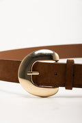 Suede Belt Tan (1)