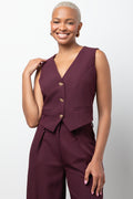 Waistcoat Burgundy