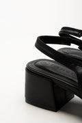 Block Slingback Heels Black (3)
