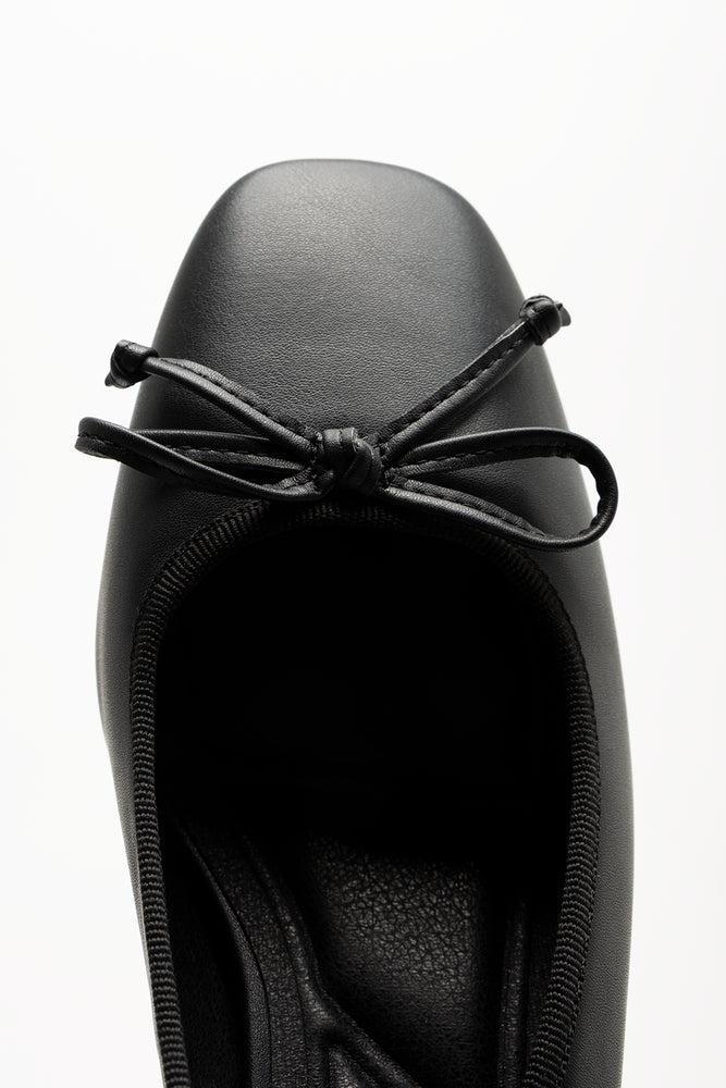 Block Slingback Heels Black (4)