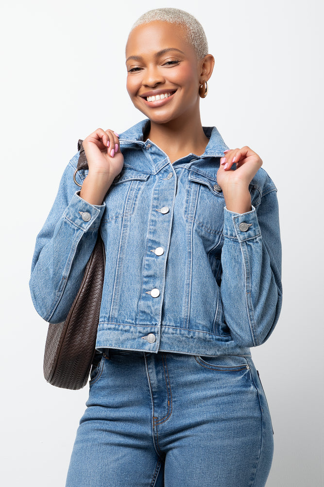Denim Trucket Jacket Light Blue