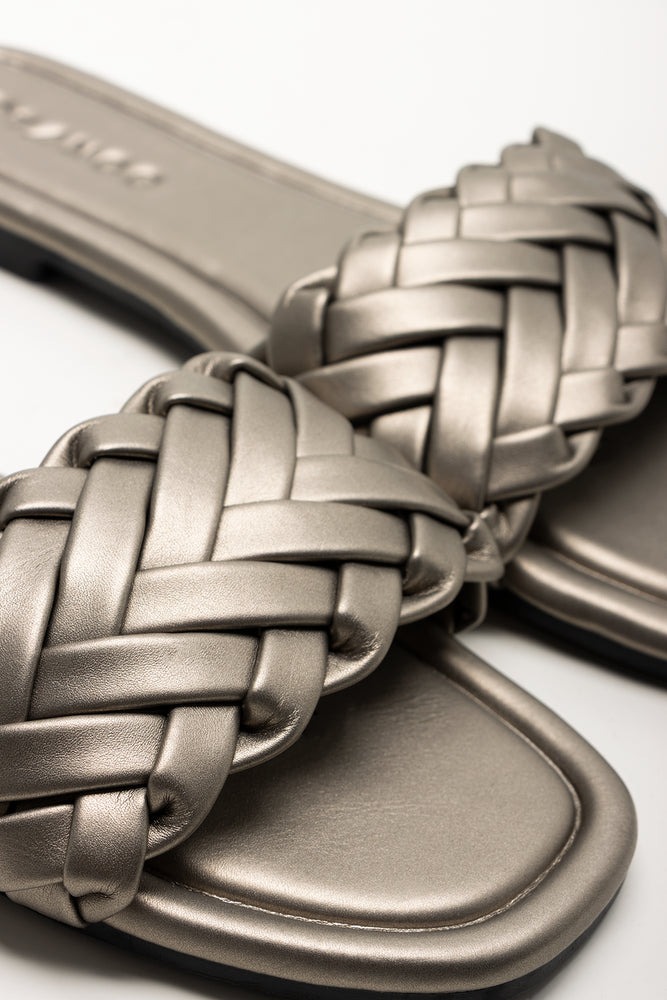Mule Sandals Silver (2)