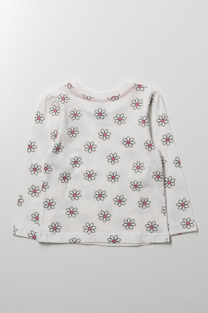 Long Sleeve T-Shirt White (2)