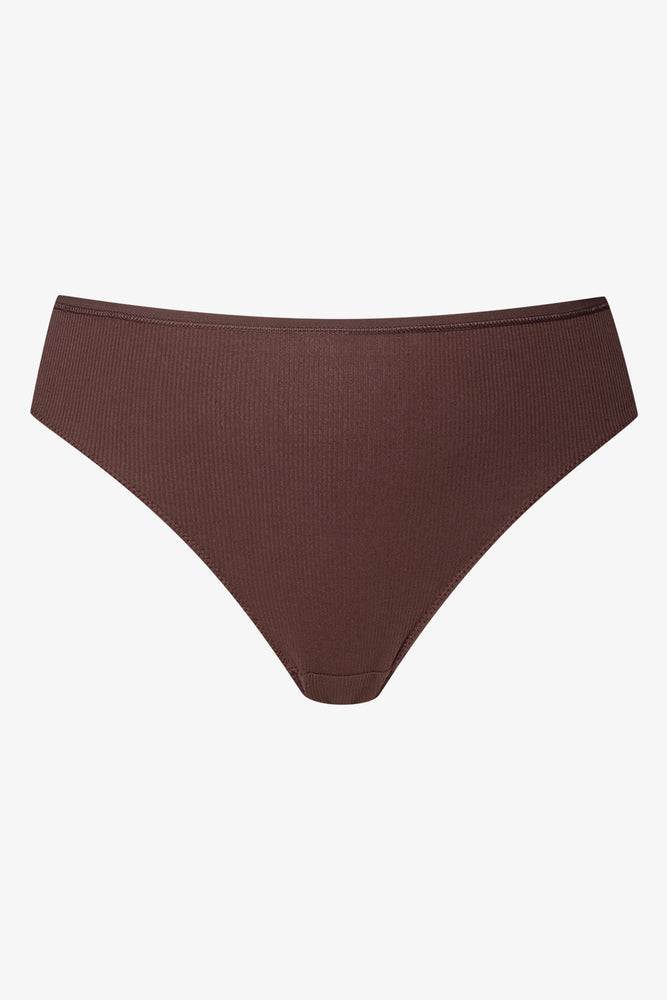 3 Pack Brazilian Rib Panties Natural (6)