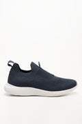 Knit Trainers Navy (1)