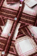 Check Shacket Brown (1)