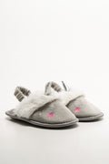Unicorn Slingback Slippers Grey