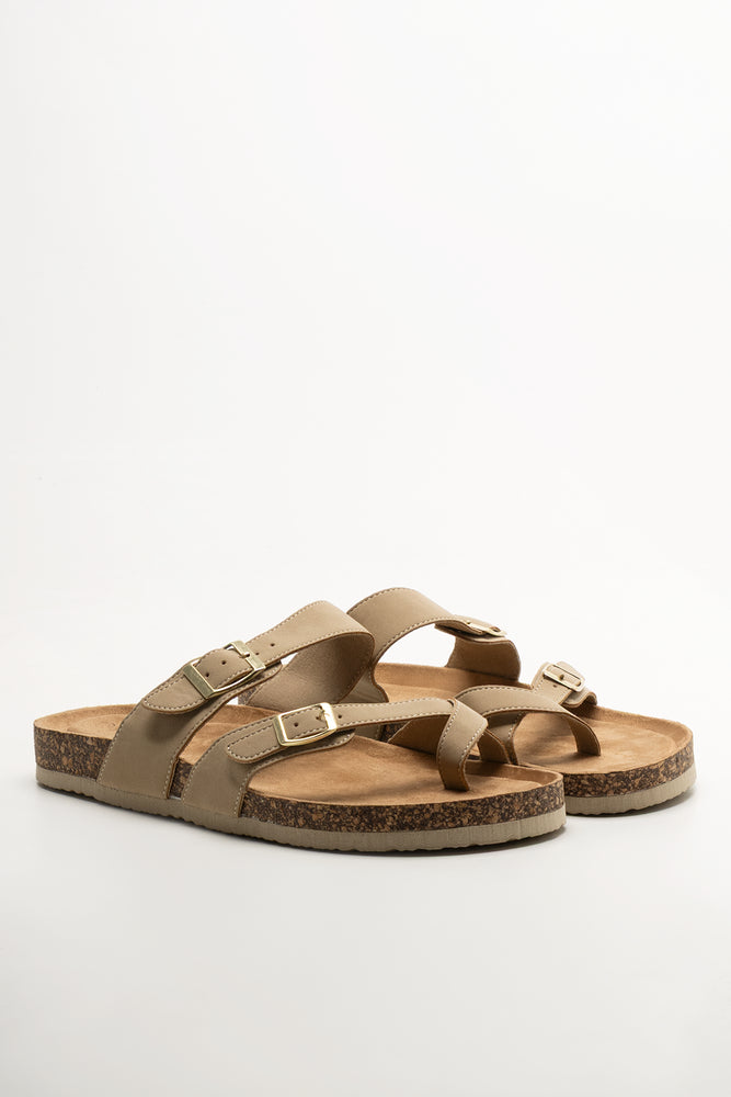 Toe Post Sandals Natural