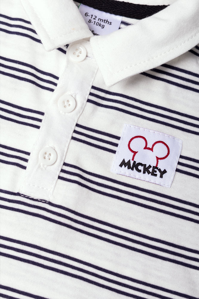 Mickey Mouse Golfer Black And White