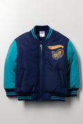 Hot Wheels Bomber Jacket Blue