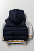 Hooded Baseball Jacket (2)