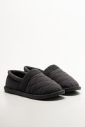 Quilted Stokie Slipper Charcoal