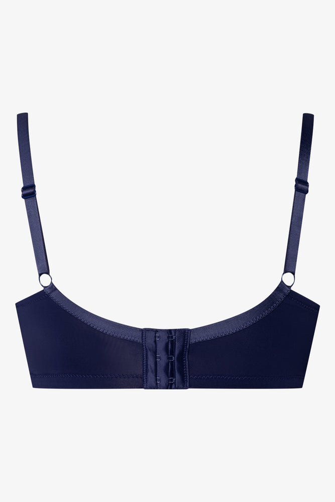 Plus Size 2 Pack T-Shirt Bras Navy And Natural (5)