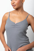 Knit Cami Pyjama Set Grey (3)