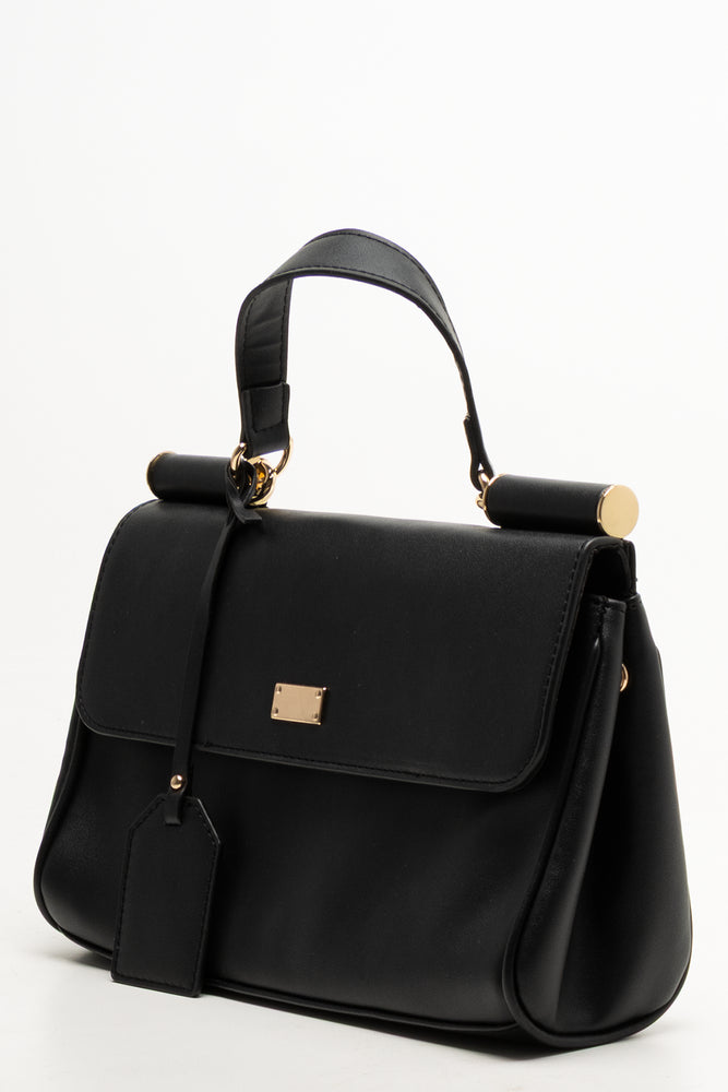 Top Handle Bag Black