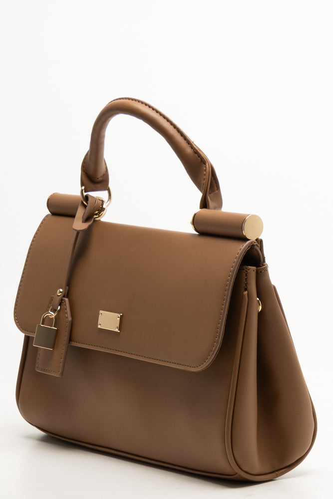 Top Handle Bag Natural