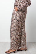 Zebra Print Pants Brown (1)