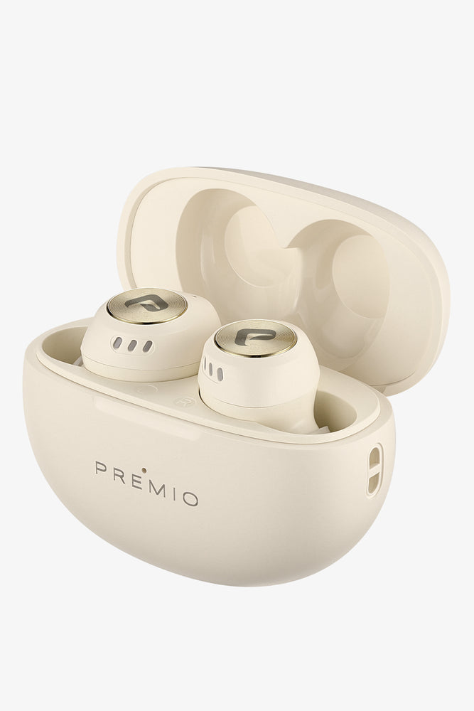 Premio Cloud Series TWS Earphones Cream