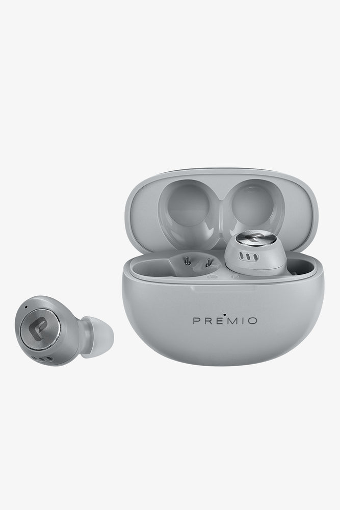Premio Cloud Series TWS Earphones Grey (1)