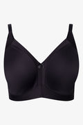 Plus Size 2 Pack Non Padded Wirefree Bras Black (3)