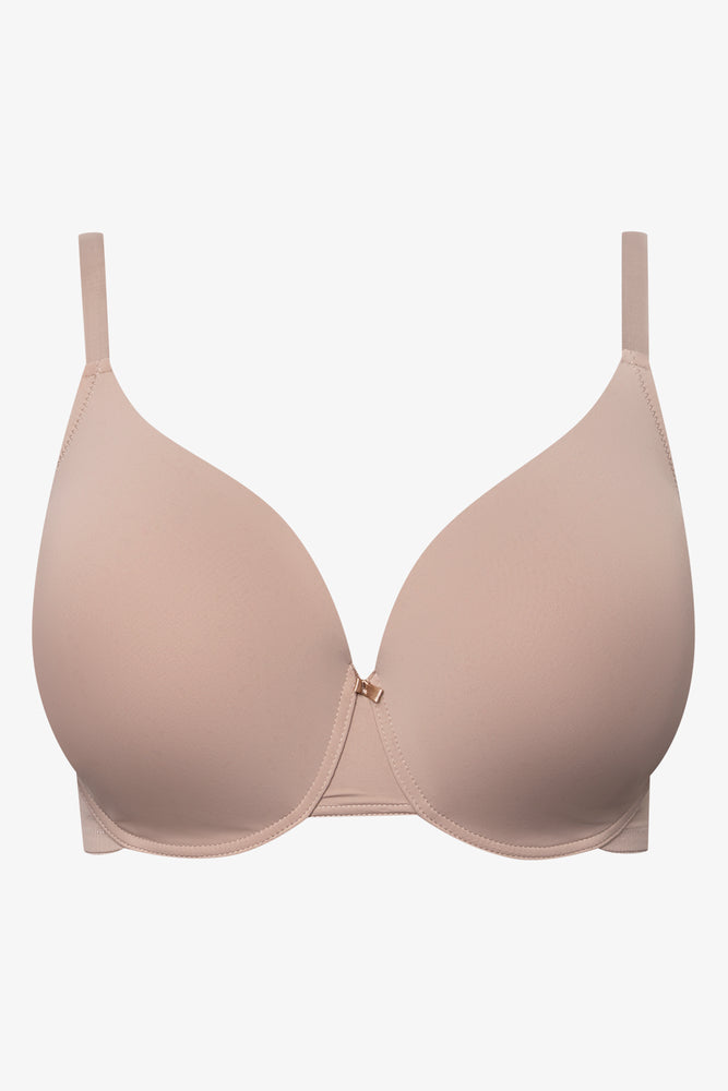 Plus Suze 2 Pack T-Shirt Bras Black And Natural (1)