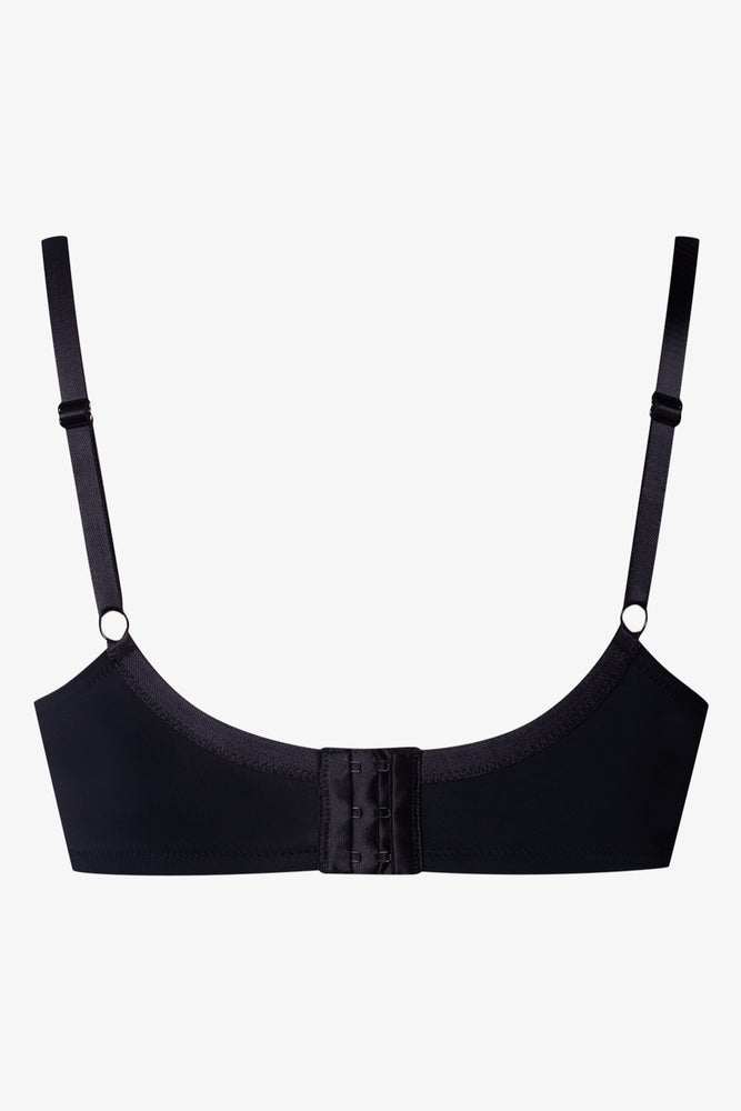 Plus Suze 2 Pack T-Shirt Bras Black And Natural (5)