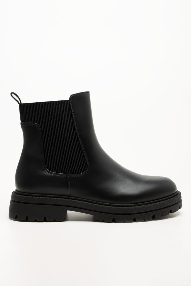 Chunky Chelsea Boots Black