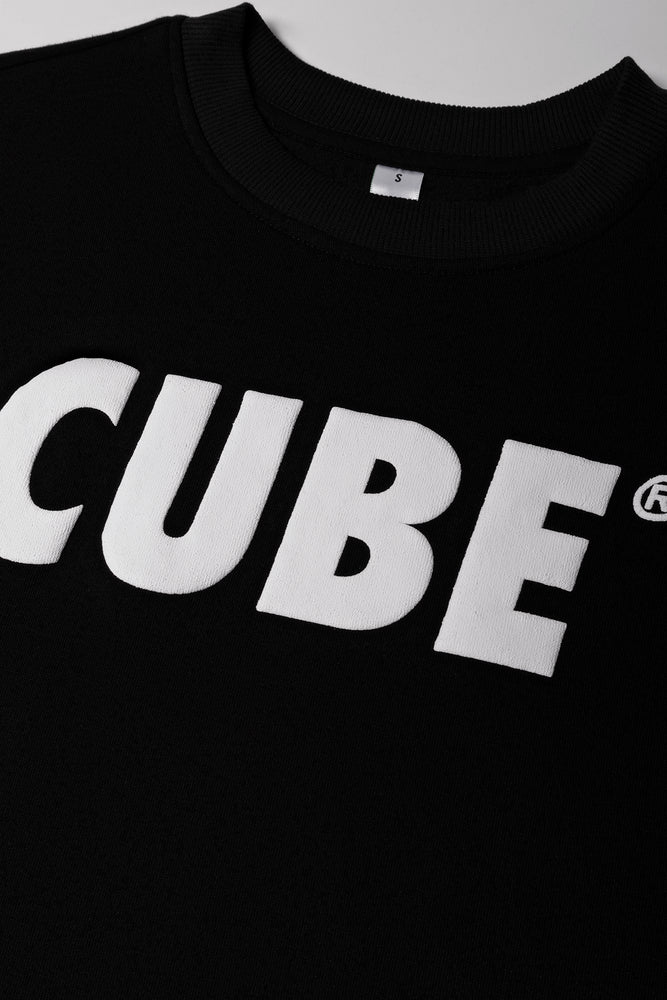 Crew Neck Tracktop Black (3)