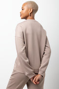 Crewneck Tracktop Mocha (2)